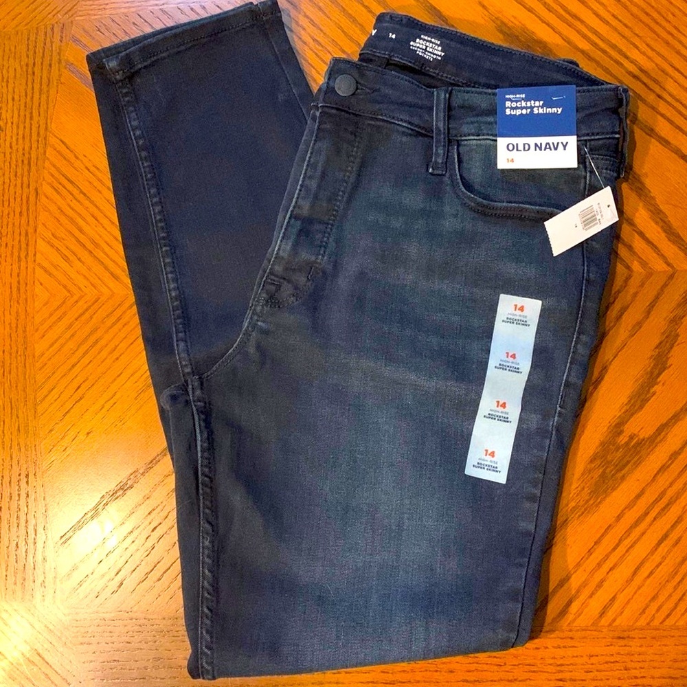 Old Navy High-Rise Super Skinny Rockstar Jeans